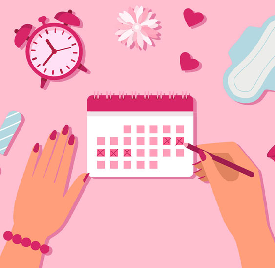 O que é um ciclo menstrual “irregular”?