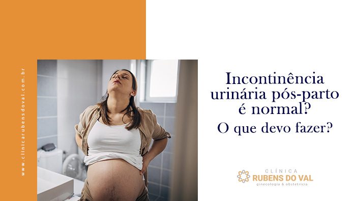 Incontinência urinária pós-parto é normal? O que devo fazer