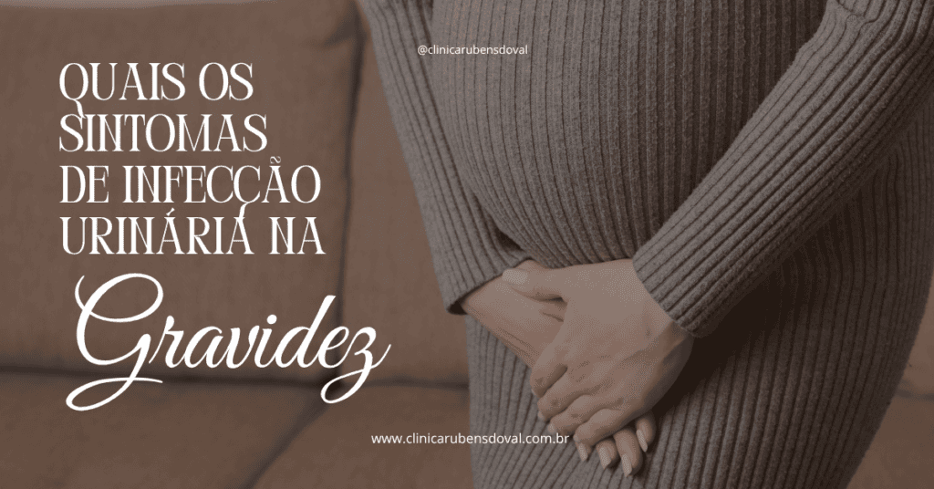 Quais os sintomas de infecção urinária na gravidez? 1 Arte sobre sintomas de infecção urinária durante a gravidez